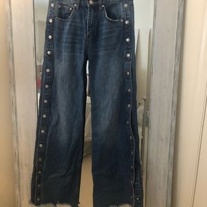 Zee Gee Why button jeans